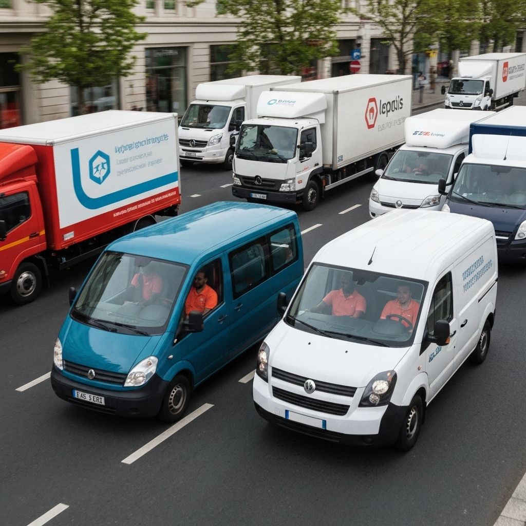 Delivery Trucks and Vans