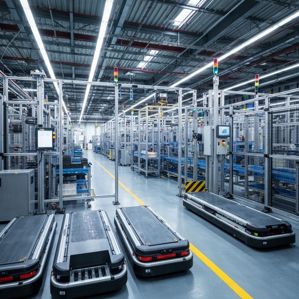 Manufacturing and logistics efficiency with technology