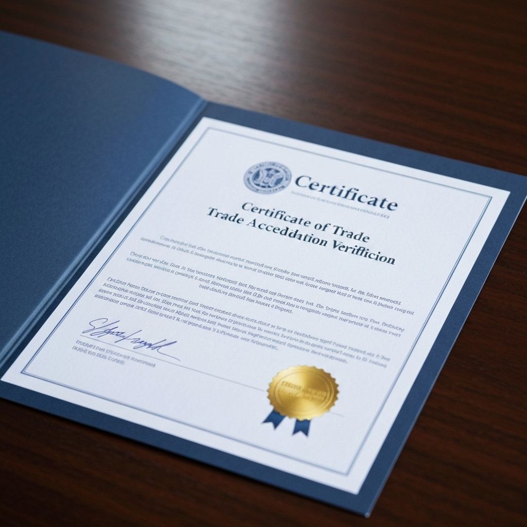 Professional and Trade Verification